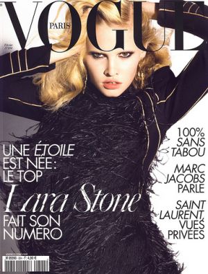 Vogue Paris February 2009 - Lara Stone.jpg